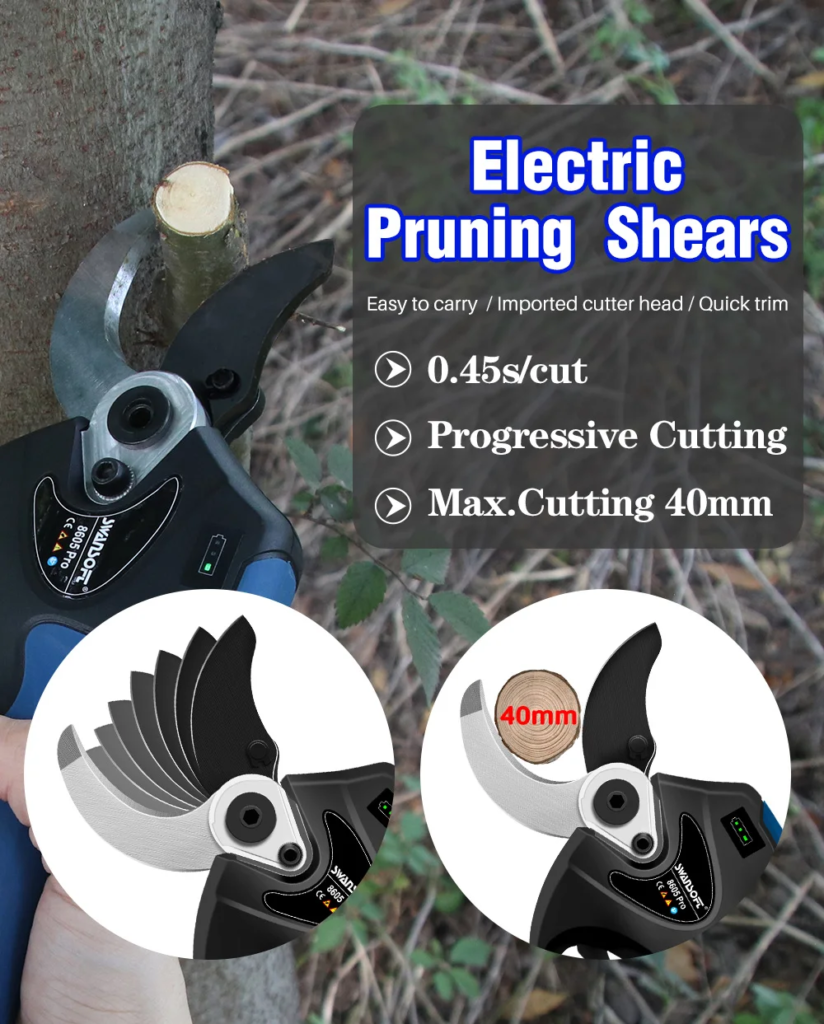 Cordless Battery Powered Pruning Shear