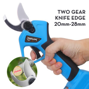 cordless electric pruning shear swansoft 718